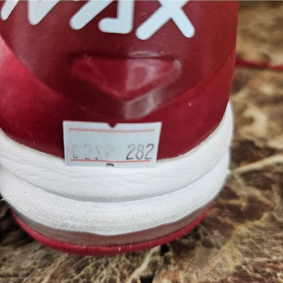 Nike men's Air Max Hyperaggressor red basketball shoes size 10.   282 - Picture 12 of 12